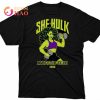 she hulk Men’s DIY customized T-shirt,Black