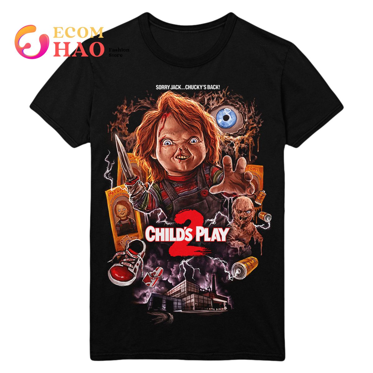 Child’s Play 2 Chucky’s Back T-Shirt