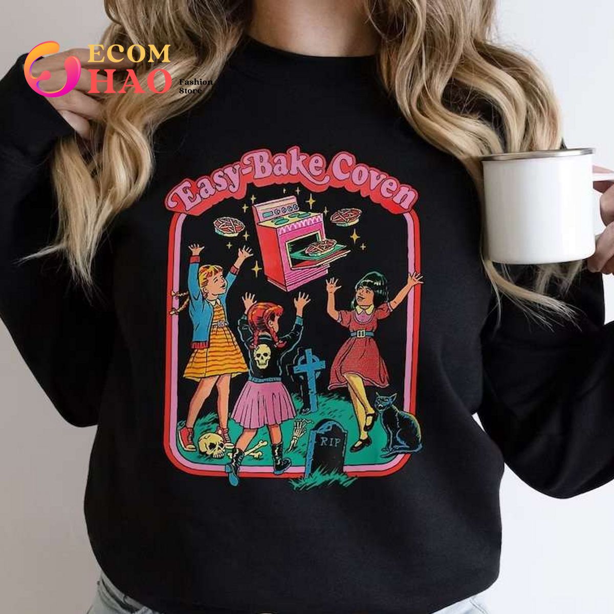 Easy Bake Coven Horror Movie Halloween T-Shirt