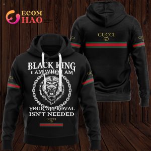 Gucci 3D Hoodie Black King