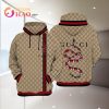 Gucci 3D Hoodie Golden Brown Gucci 3D Hoodie Golden Brown