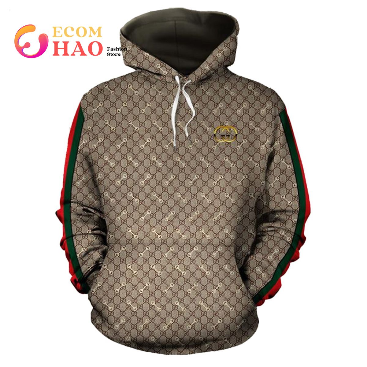 Gucci 3D Hoodie Logos On Both Arms Luxury Items