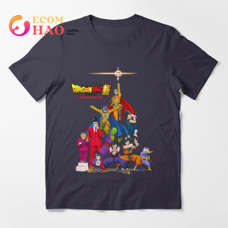 Dragon Ball Super Super Hero 2022 Movie Classic T Shirt Ecomhao Store Dragon Ball Super Super Hero 2022 Movie Classic T Shirt Ecomhao Store