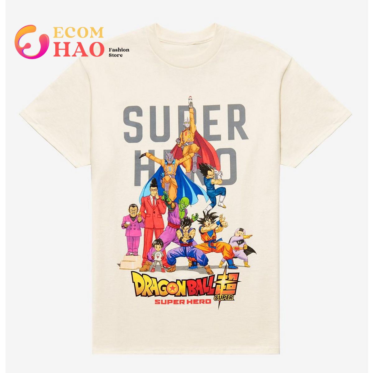 Dragon Ball Super Super Hero Movie Group T-Shirt