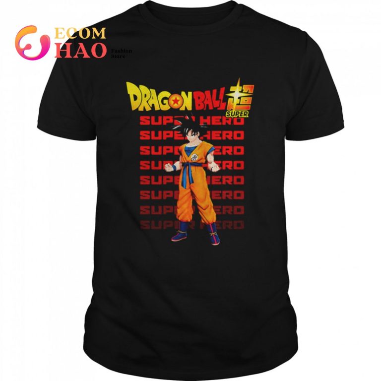 Dragon Ball Super Supper Hero Goku Gohan T-Shirt - Ecomhao Store