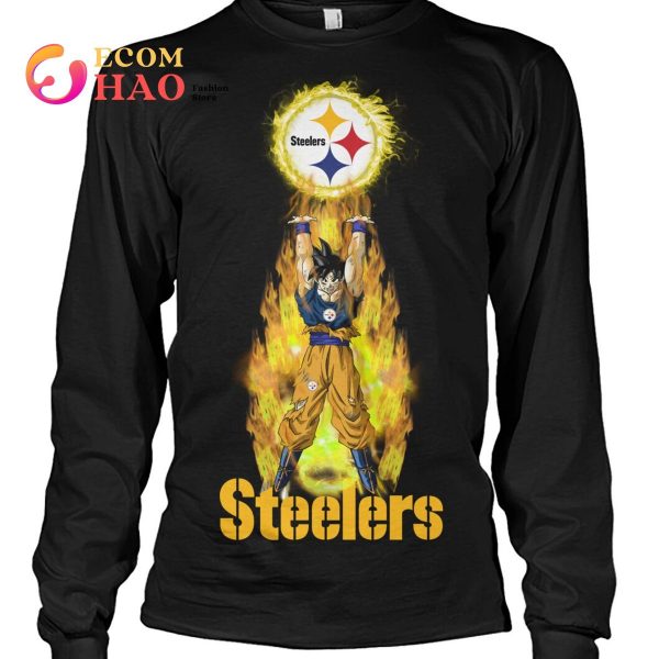 Dragon Ball Super Supper Hero x Steelers T-Shirt