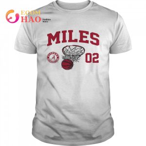 Alabama Crimson Tide Miles Basketball shirt