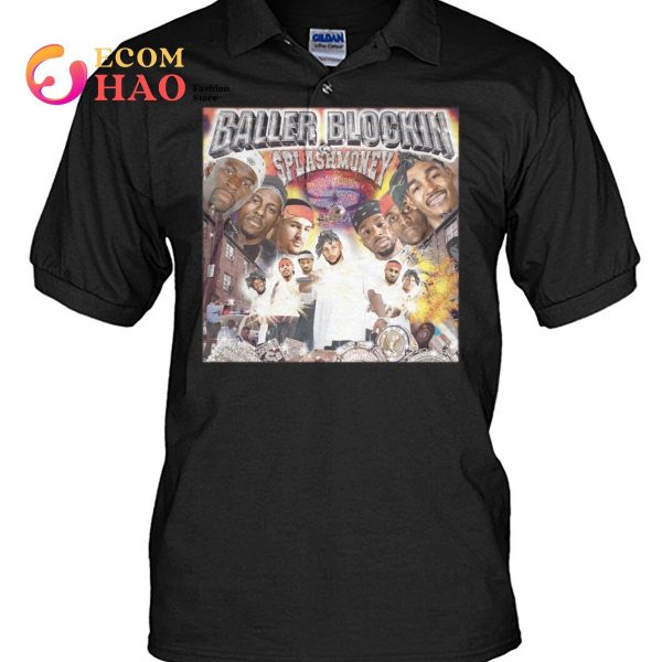 Baller Blockin Splash Money T-Shirt