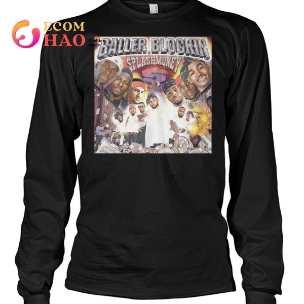 Baller Blockin Splash Money T-Shirt