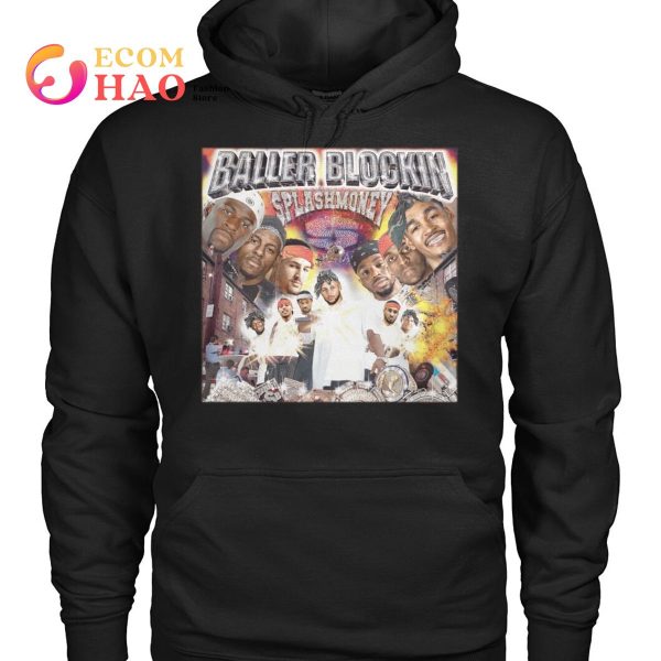 Baller Blockin Splash Money T-Shirt