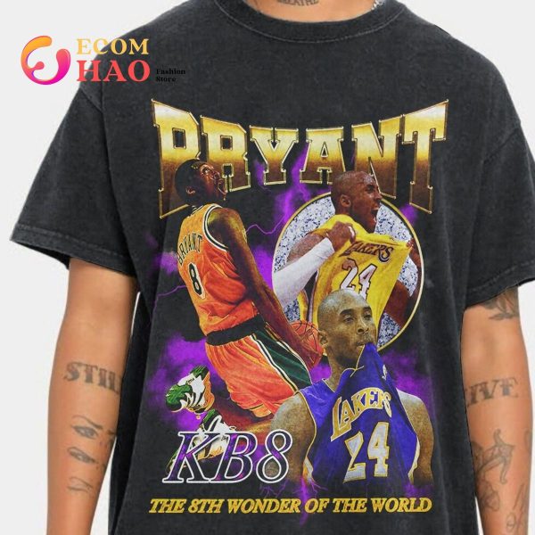 Bryant Kobe KB8 The 8TH Wonder of The World T-Shirt
