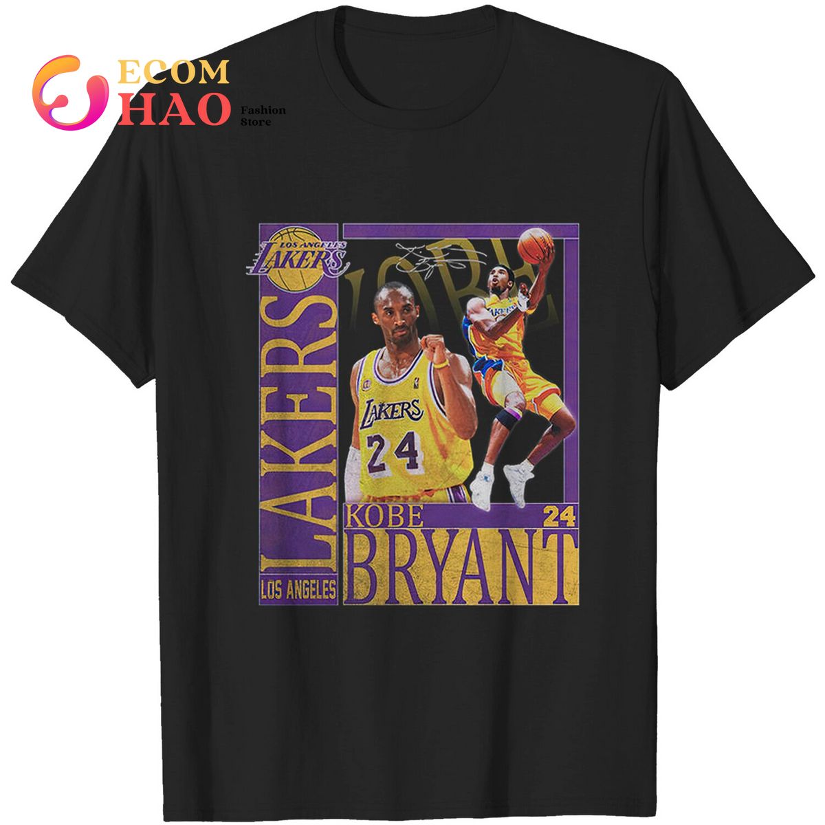 Kobe Bryant Los Angeles Lakers T-shirt - Ecomhao Store