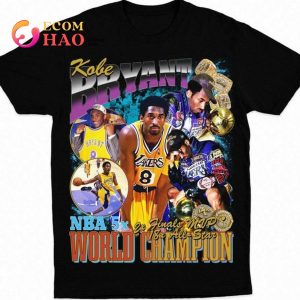 Vintage Kobe Bryant Lakers Tribute T-Shirt