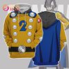 Dragon Ball Super Super Hero Pan Cosplay 3D Hoodie