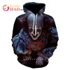 Halloween Joker Horror 3D Hoodie Halloween Joker Horror 3D Hoodie