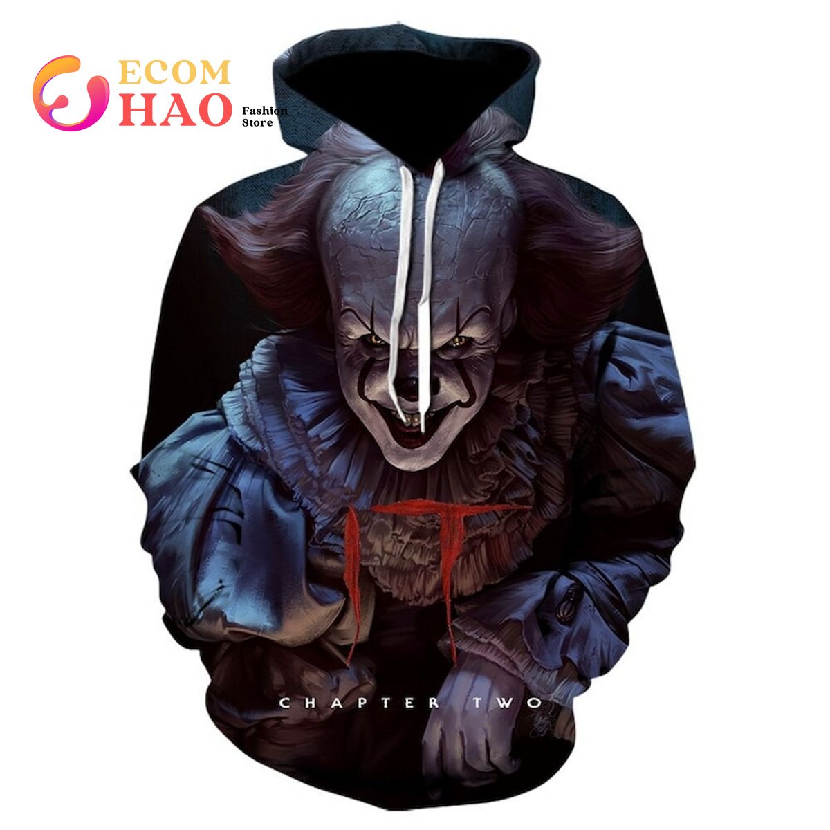 Horror Characters Halloween 3D Hoodie