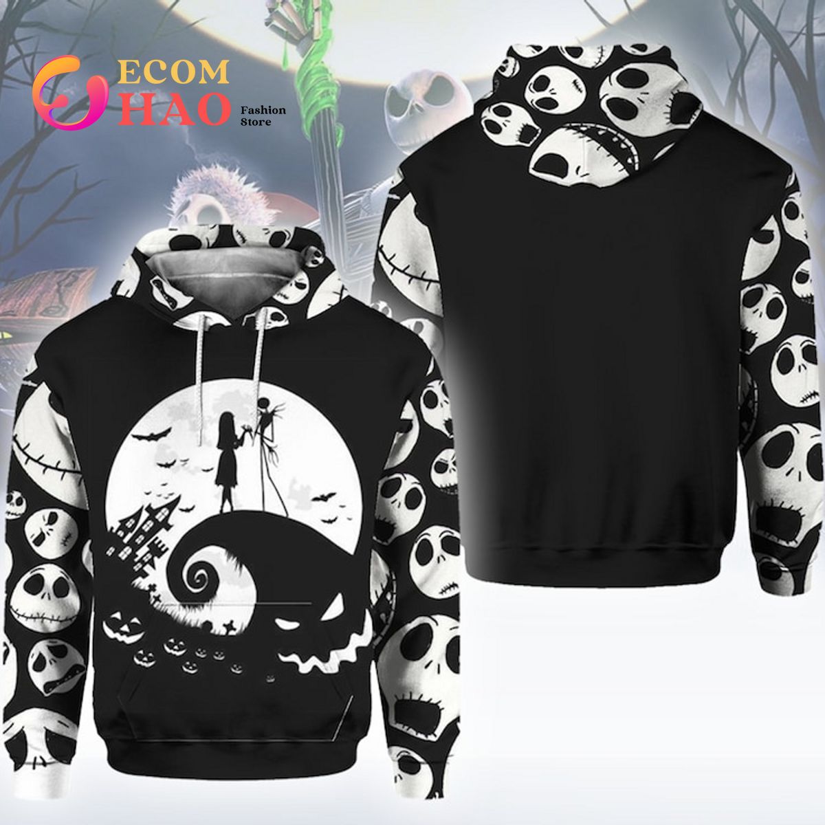 Joker Deadly Smile 3D Hoodie