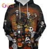 Jack Skellington Halloween Disney Cartoon Graphic Hoodie 3D