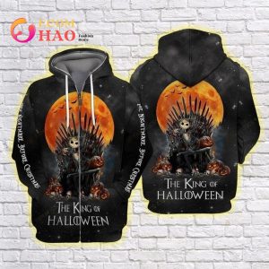 Jack Skellington The king Of Halloween 3D Hoodie