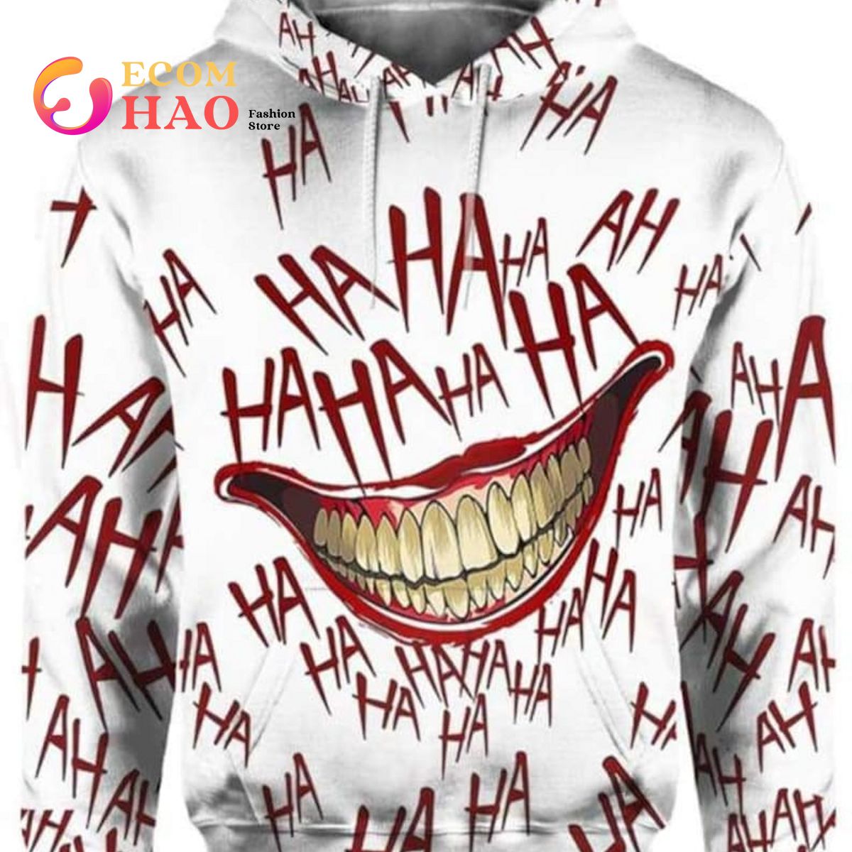 Joker Deadly Smile 3D Hoodie