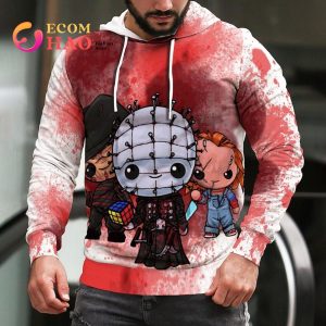 Michael Myers 3D Printed Pullover Horror Movie Hoodie