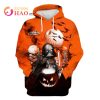 Villains Halloween Disney Cartoon Graphic Hoodie 3D