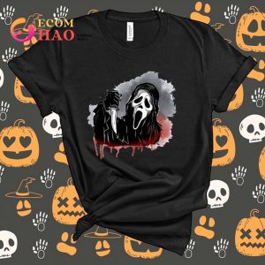 Ghostface Horror Killer Character T-Shirt