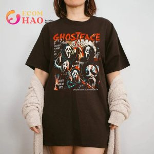 Retro 90s Scream  Movie Ghostface  T-Shirt