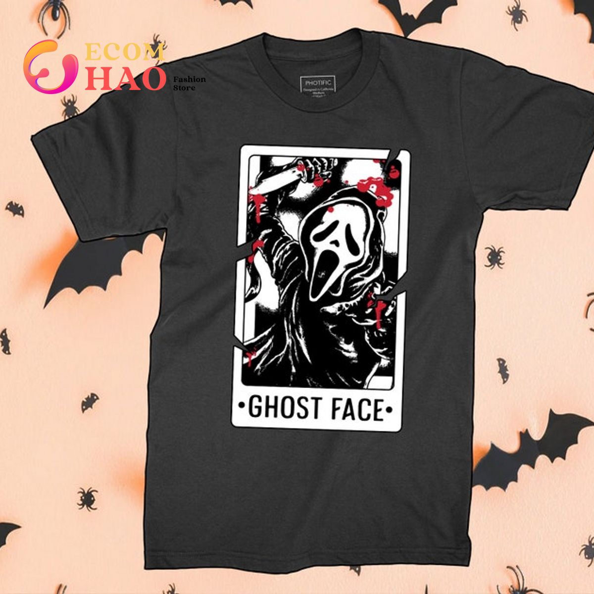 Scream Movie Ghostface Card & Tarot T-Shirt