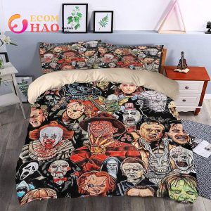 Horror Movie Character Bedding Set