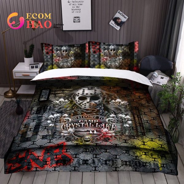 Jason Voorhees Horror Movie Friday 13th Bedding Set