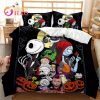 Nightmare Before Christmas Anime Skull Bedding Set