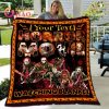 Horror Films Haunted Characters Blanket