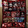 Custom Horror Movie Character Watching Blanket