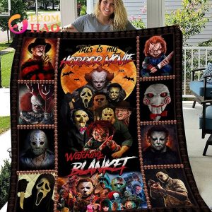 This Is My Horror Movie Watching 2022 Blanket