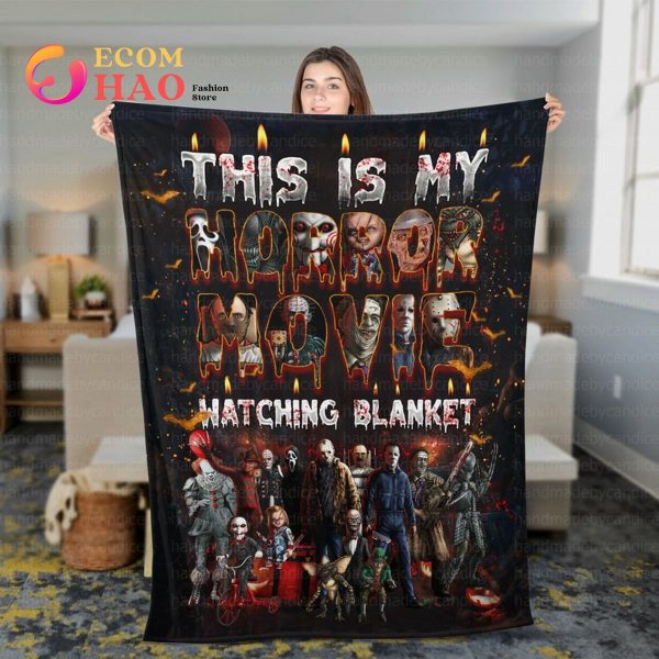 Michael Myer Villain Scary Killers Horror Movie Blanket Store