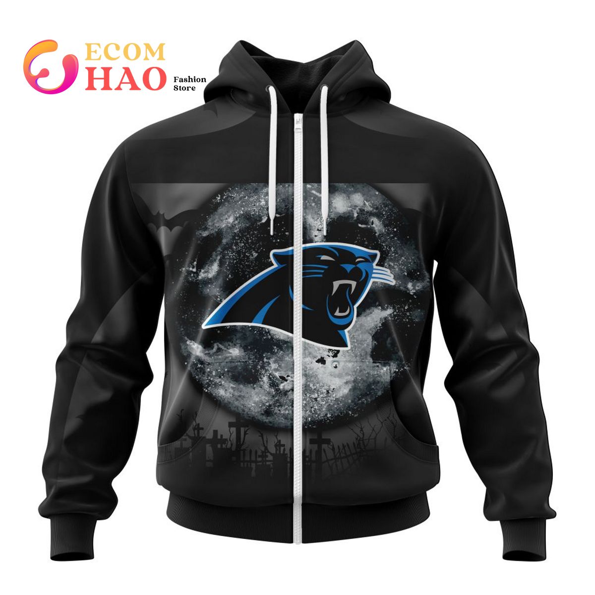 NFL Carolina Panthers  Halloween Concepts 3D Hoodie