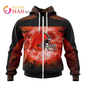 NFL Cleveland Browns  Halloween Concepts 3D Hoodie