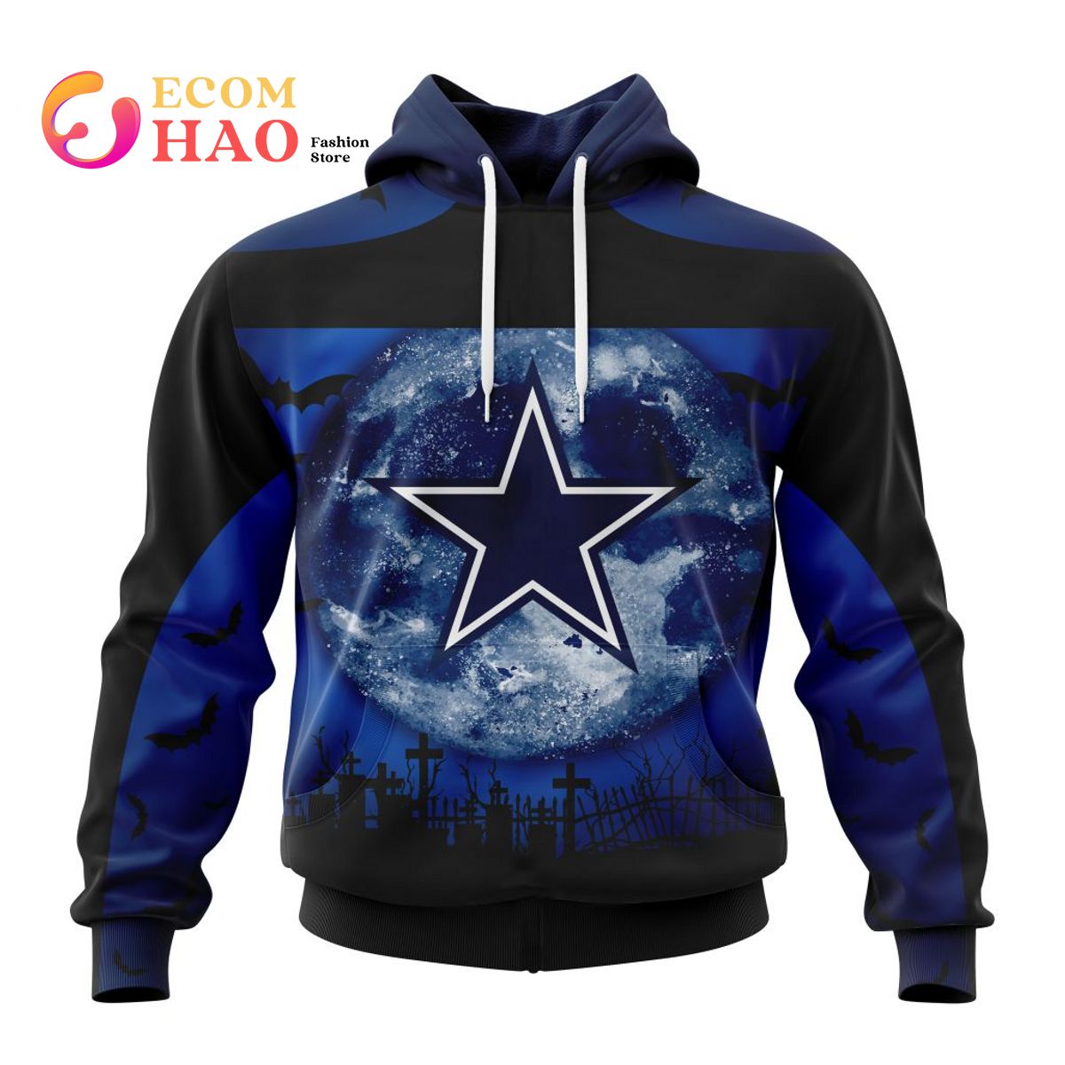 NFL Dallas Cowboysls  Halloween Concepts 3D Hoodie