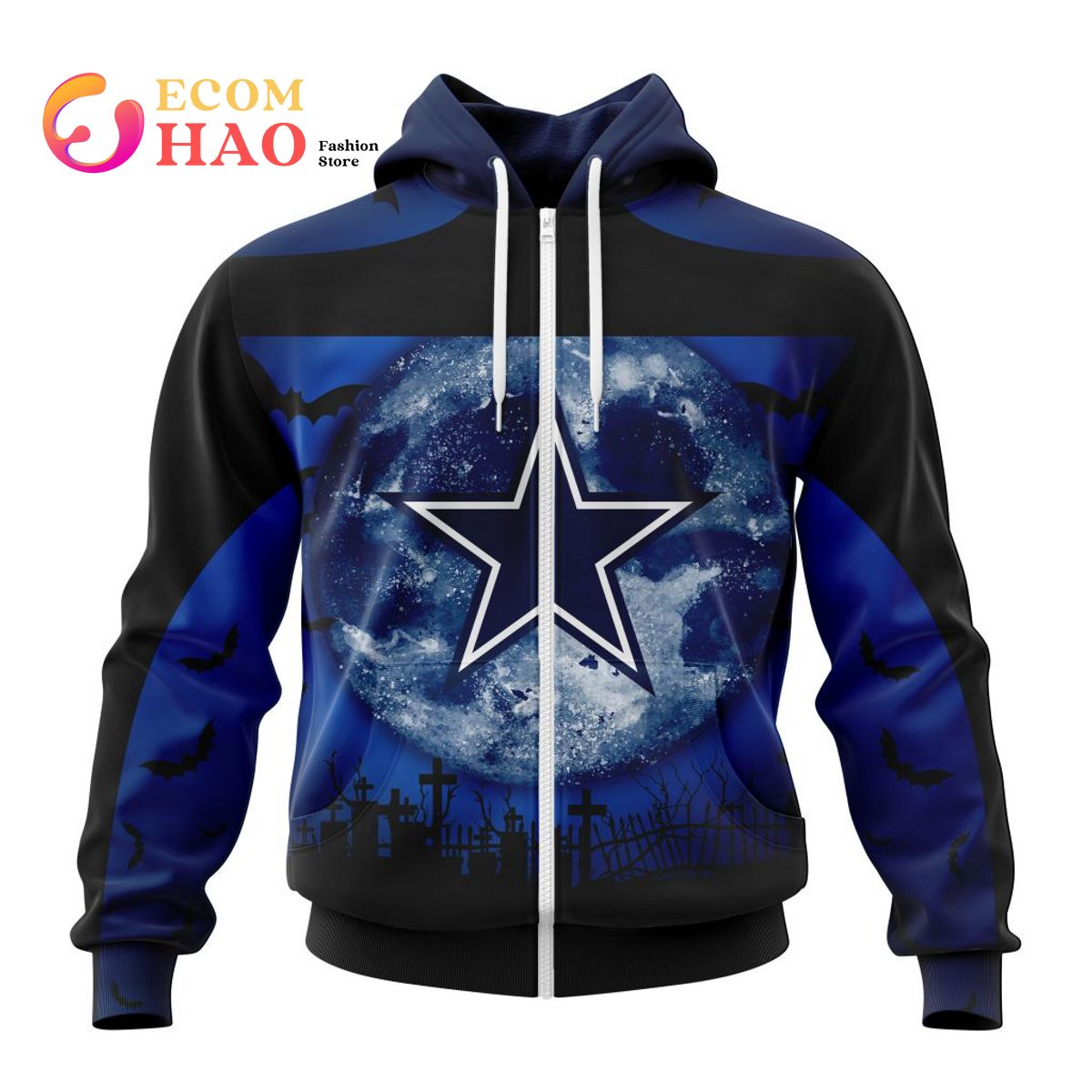 NFL Dallas Cowboysls  Halloween Concepts 3D Hoodie