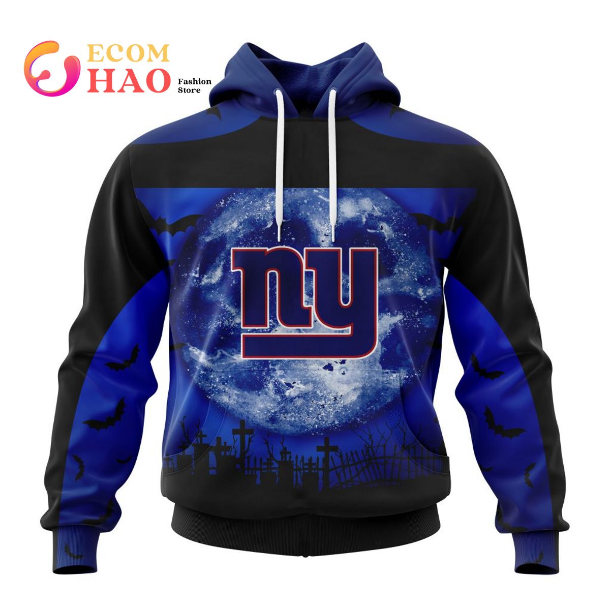 NFL New York Giants  Halloween Concepts 3D Hoodie