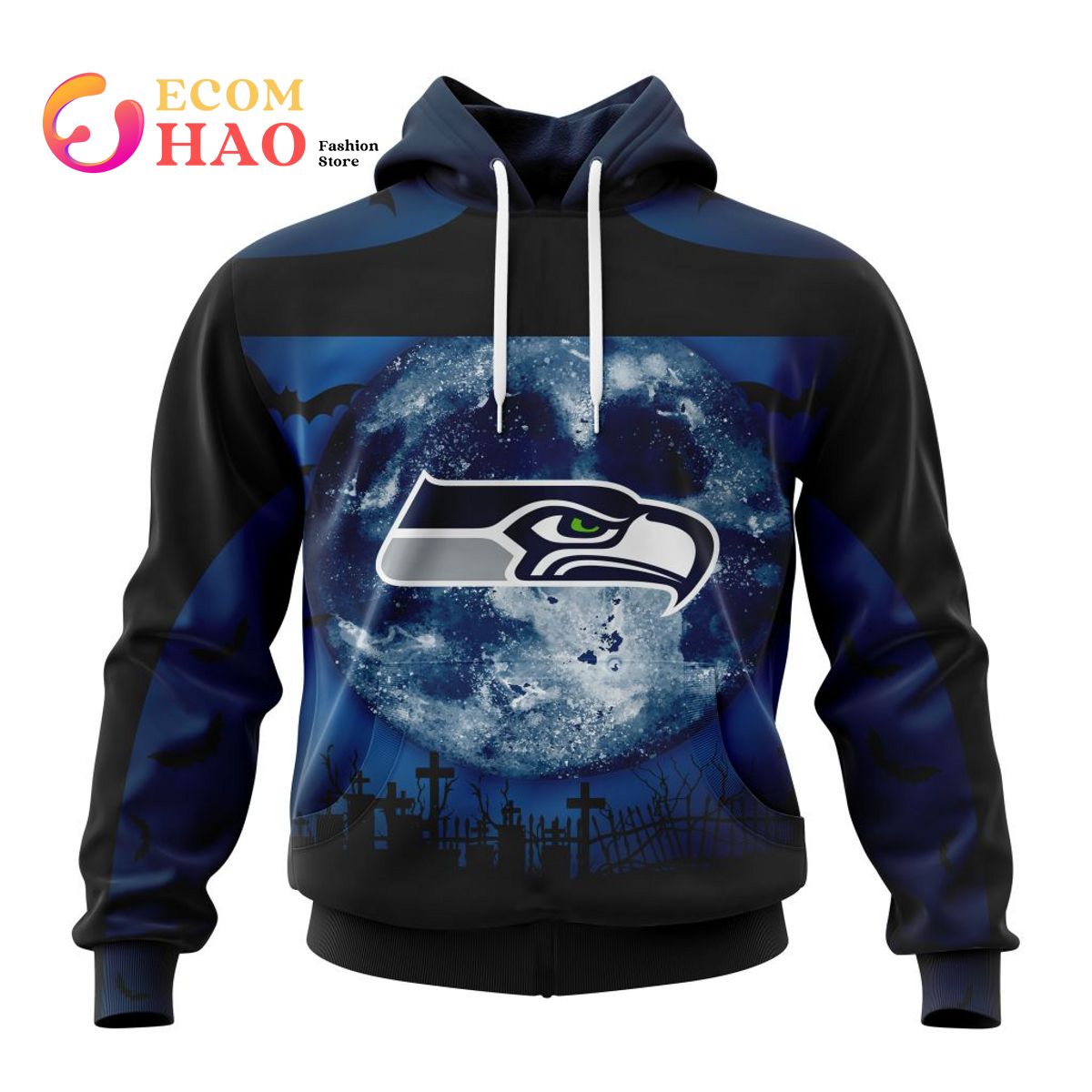 NFL Washington Football Team  Halloween Concepts 3D Hoodie