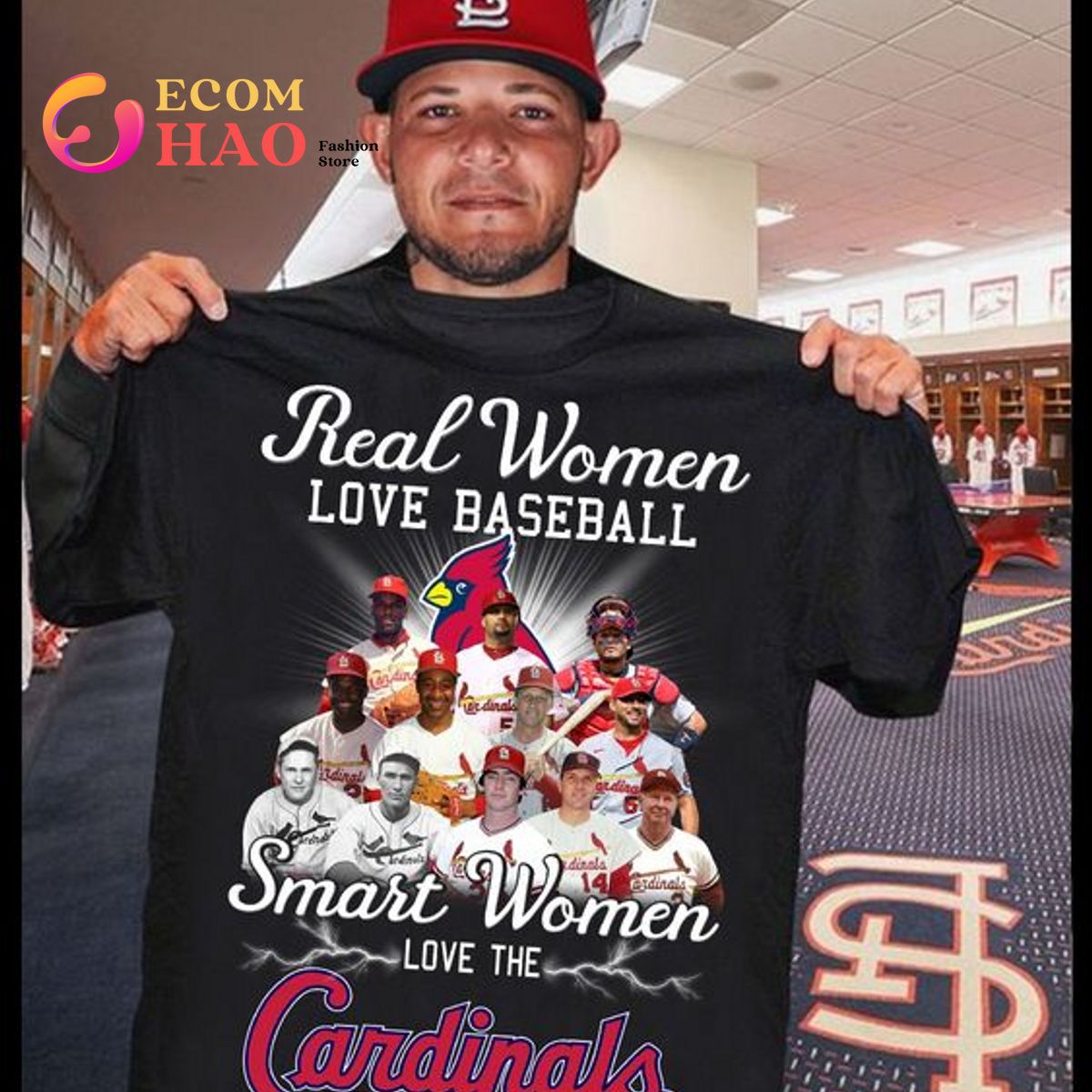 Real women love baseball smart women love the St. Louis Cardinals