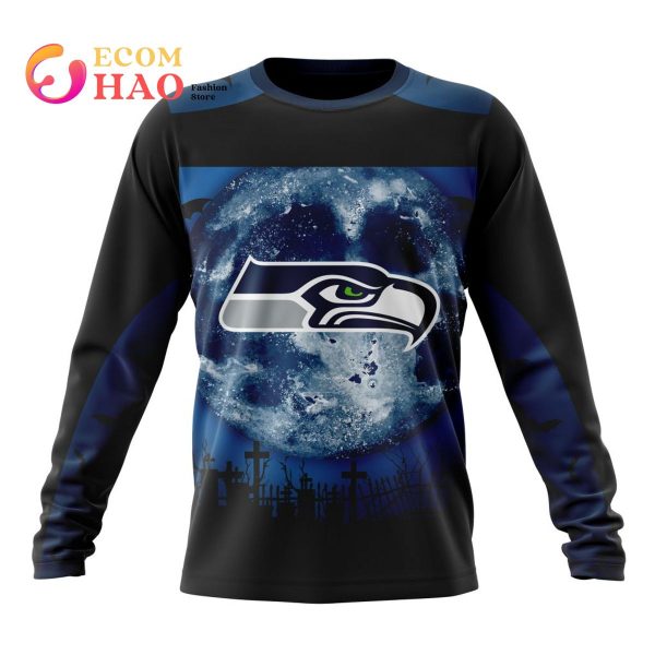 NFL Seattle Seahawks  Halloween Concepts 3D Hoodie