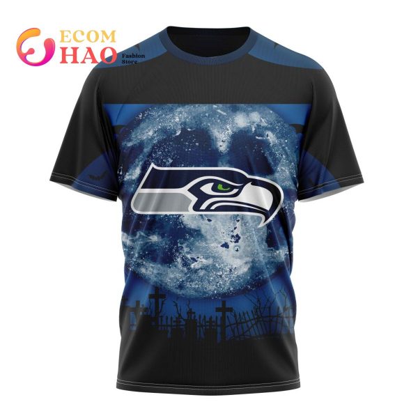 NFL Seattle Seahawks  Halloween Concepts 3D Hoodie