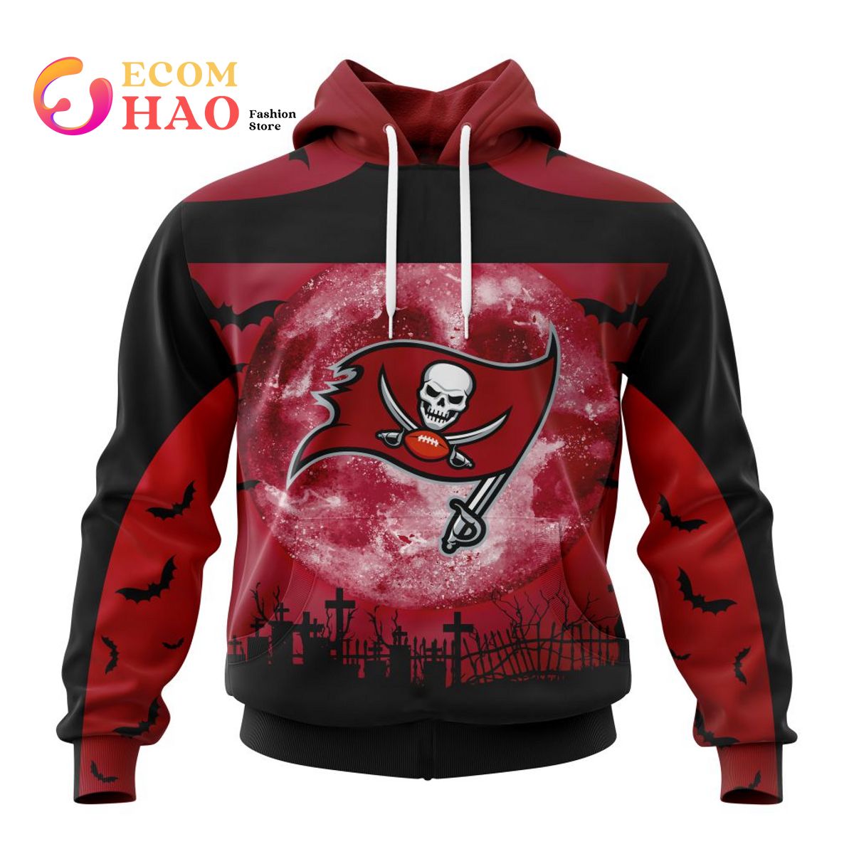 NFL Tampa Bay Buccaneers  Halloween Concepts 3D Hoodie