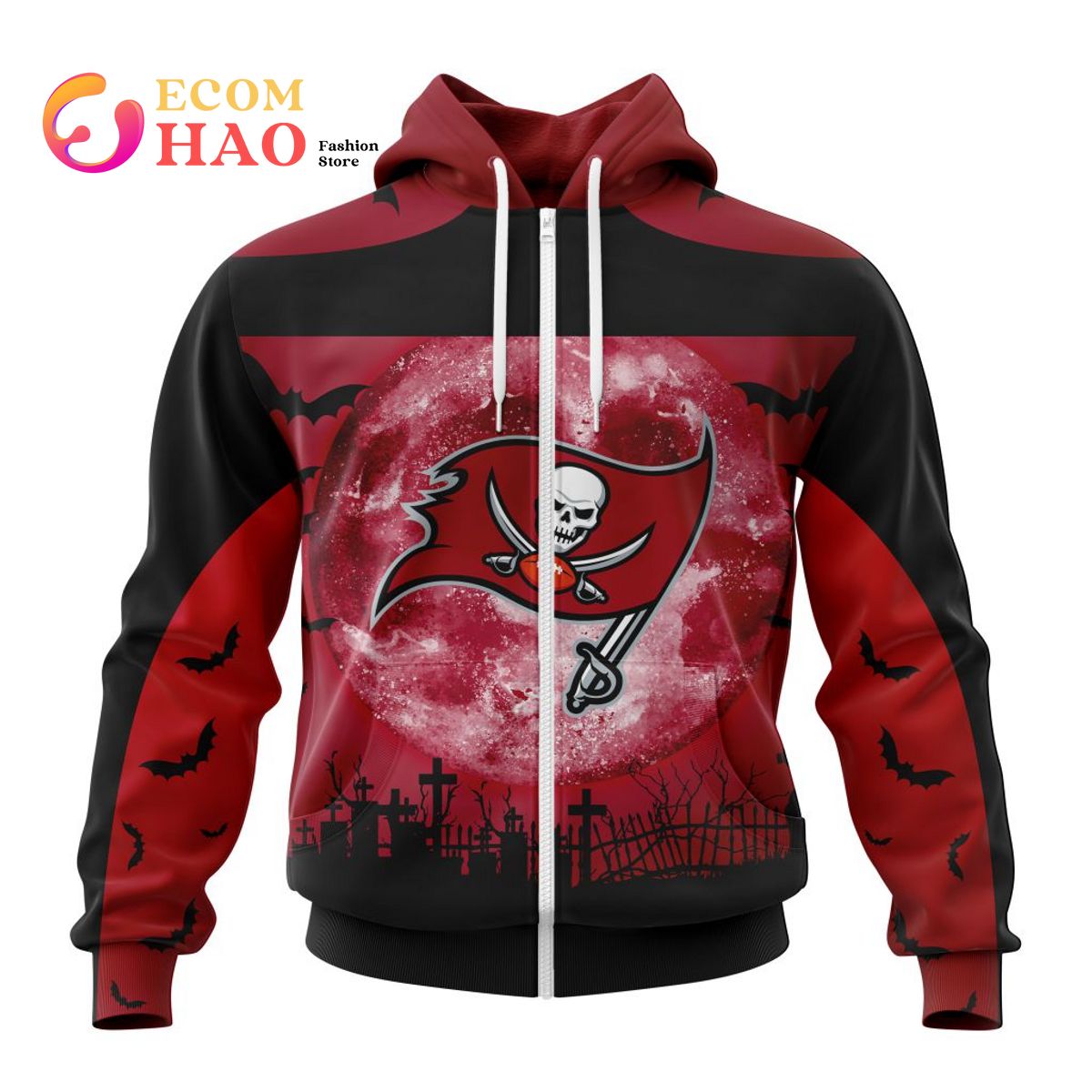 NFL Tampa Bay Buccaneers  Halloween Concepts 3D Hoodie