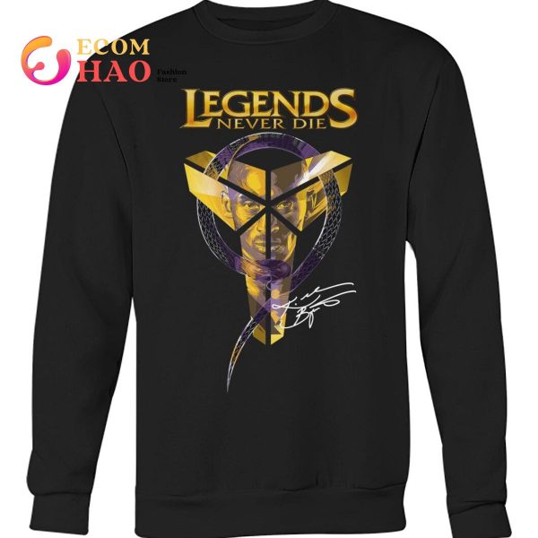 Kobe Bryant Legends Never Die T-Shirt