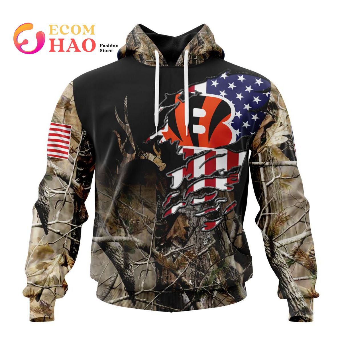 NFL Buffalo Bills Salute To Service - Honor Veterans And Their Families 3D  Hoodie - Ecomhao Store