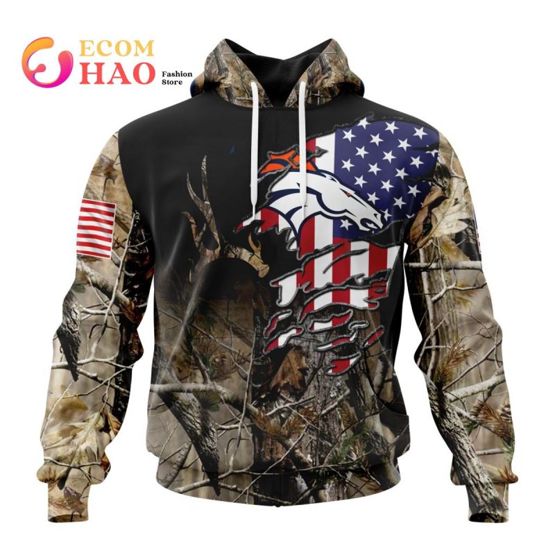 camo denver broncos hoodie